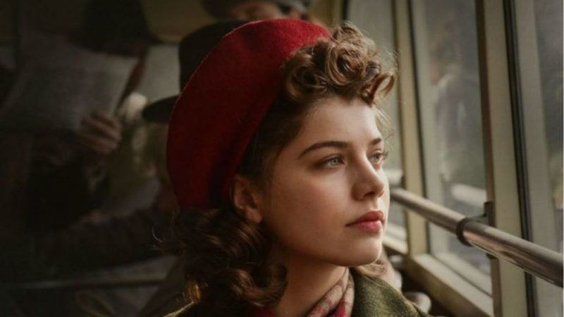 Szőke Abigél az Akik maradtak című filmben (Forrás: Budapest Film)