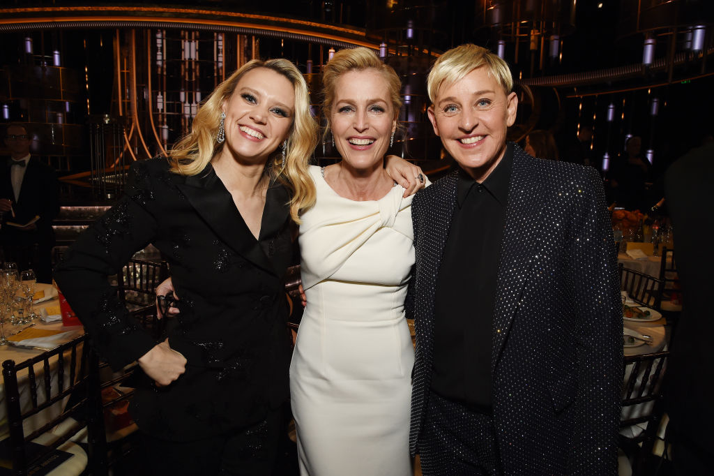 Kate McKinnon, Gillian Anderson, Ellen DeGeneres (Fotó: Getty Images)
