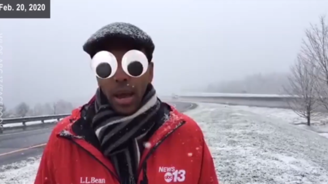 Bekapcsolva maradt a filter (Fotó: Facebook)