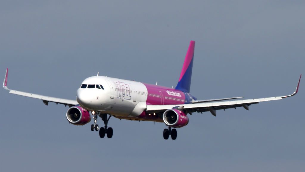 Wizz Air repülőgép