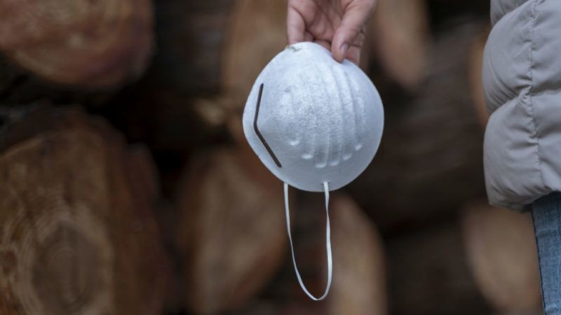 szájmaszk koronavírus