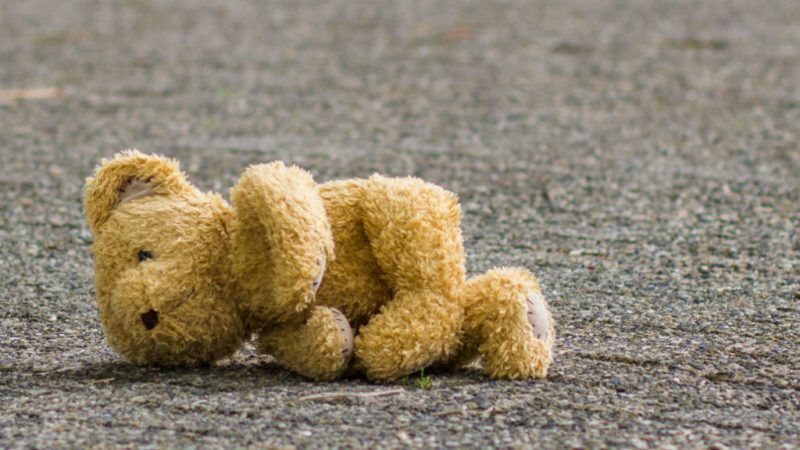 játék elveszett gyerek maci