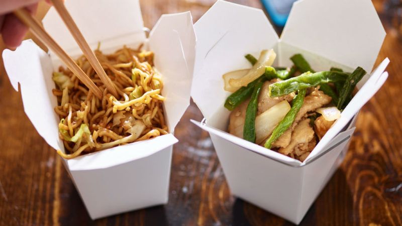 kínai étterem étel