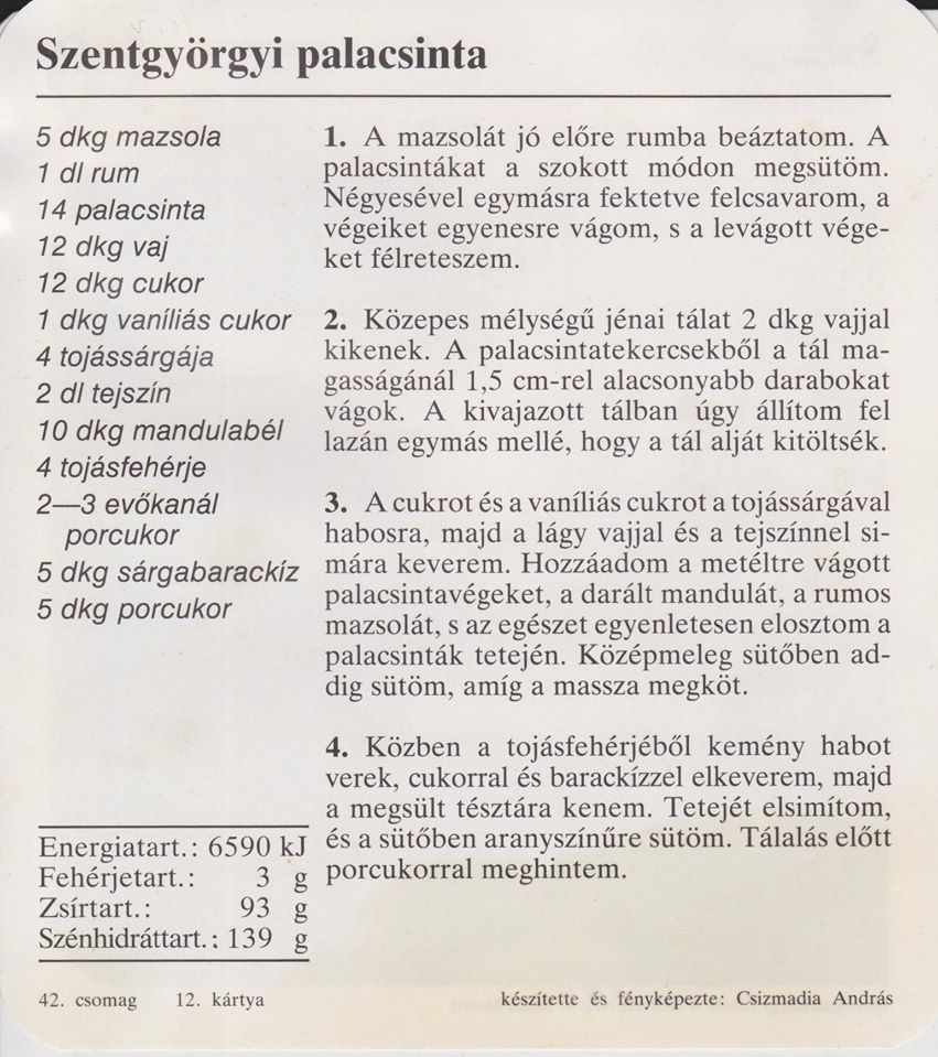 Aki soha életében nem főzött, az is ismeri ezeket a kártyákat