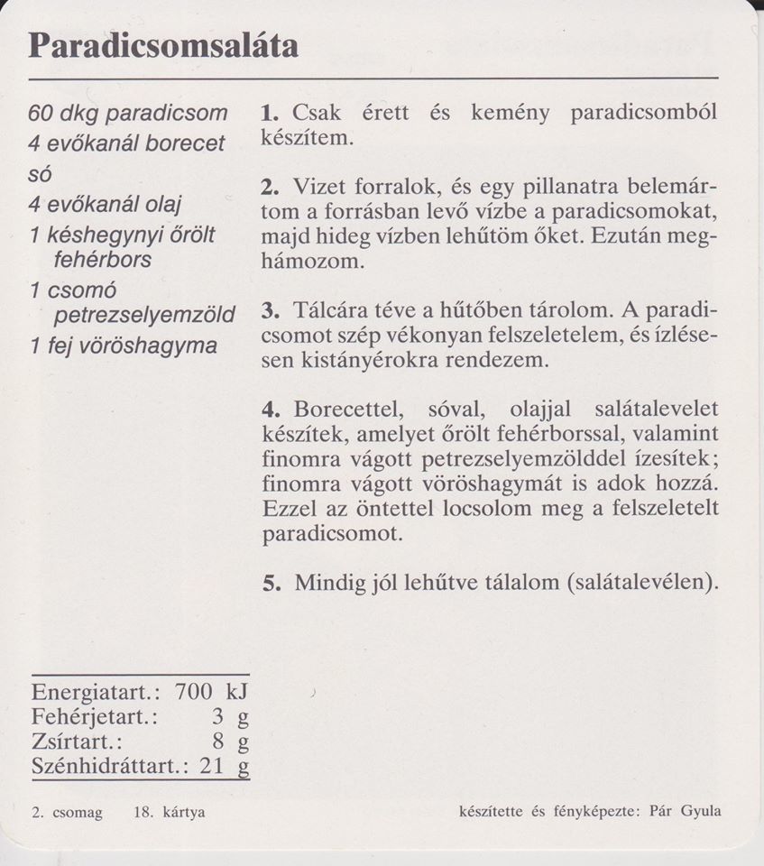 Aki soha életében nem főzött, az is ismeri ezeket a kártyákat