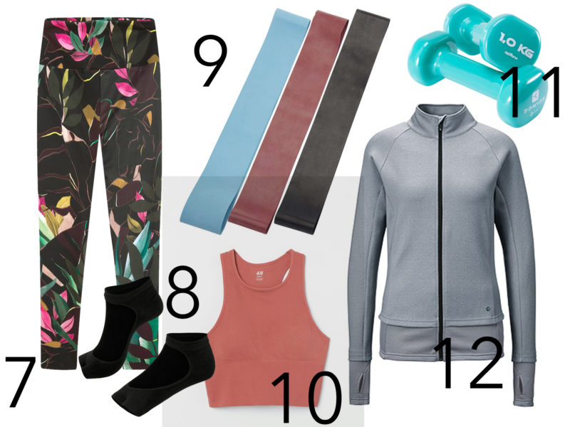 Ruhák, eszközök tornához, funkcionális edzéshez