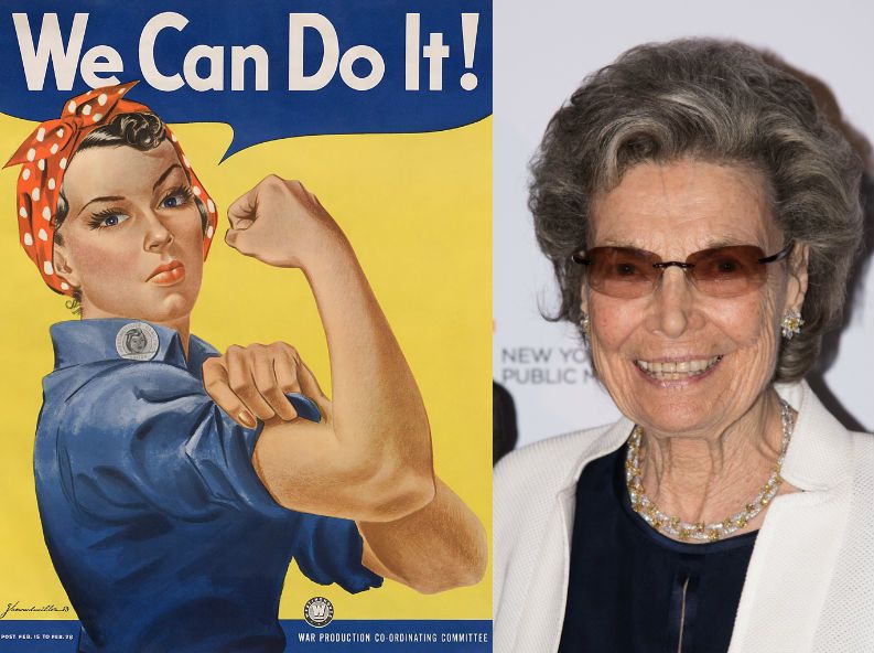 szegecselő rózsa we can do it Rosalind P. Walter