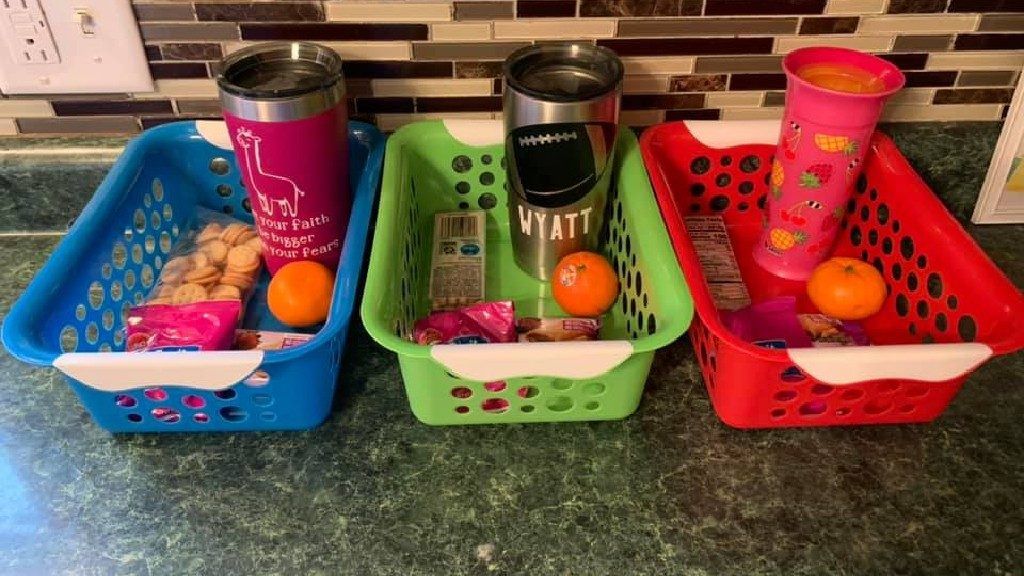 A gyerekek nasikosarai (Fotó: Jennifer Hallstrom Facebook oldala)