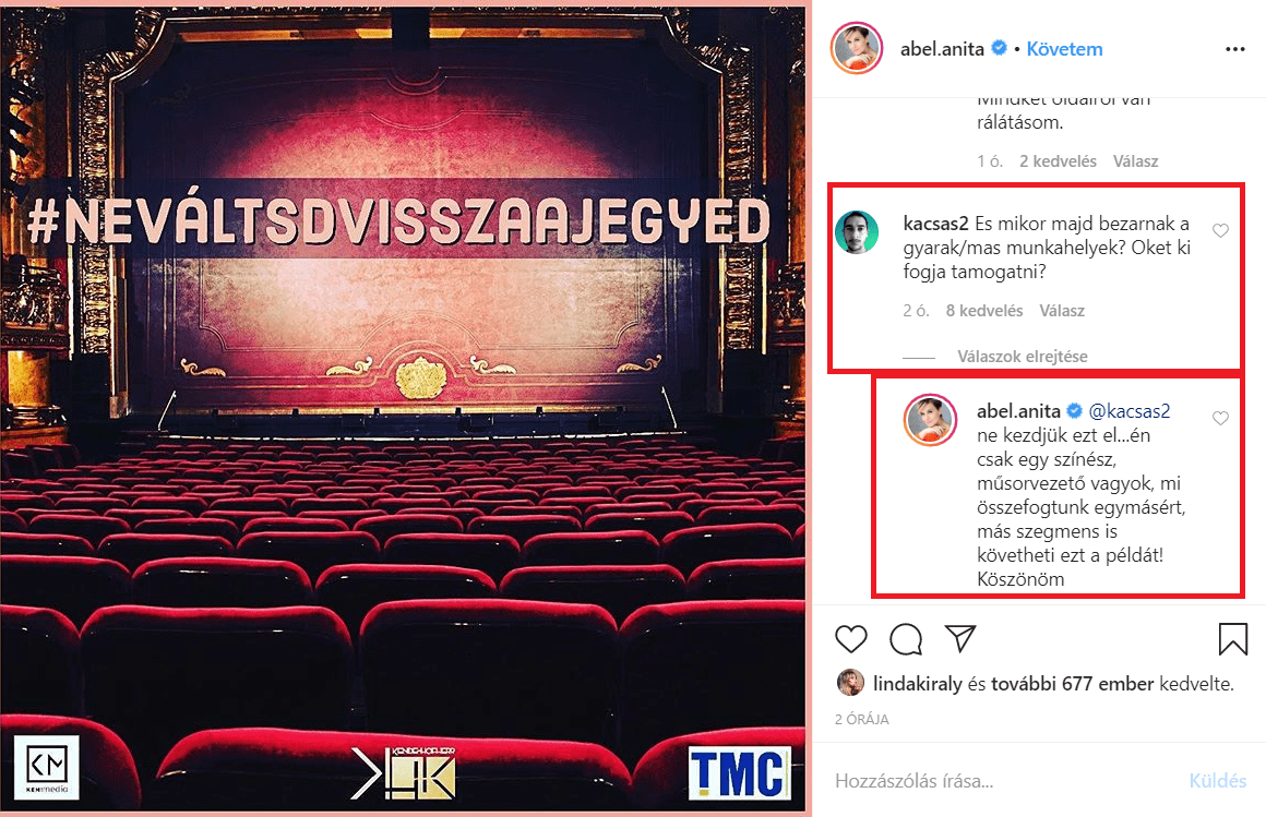 Ábel Anita beleállt a kezdeményezésbe