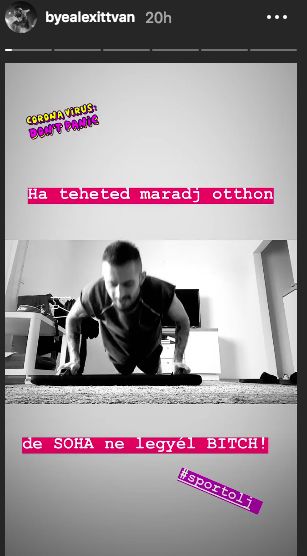 Ha teheted maradj otton - ByeAlex is kampányol