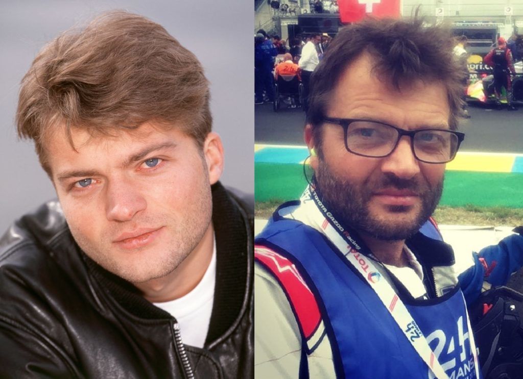 Fabien Remblier 1995-ben és napjainkban (Fotó: Getty Images, Instagram)