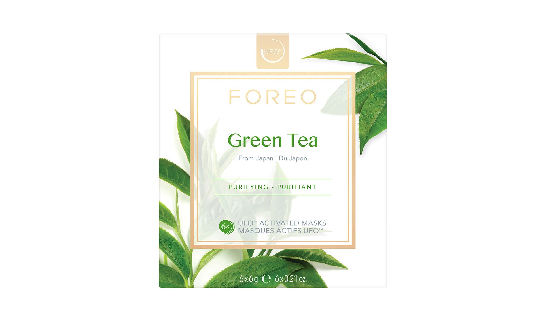 FOREO - Farm to Face Green Tea maszk