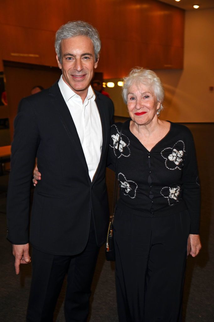 Gedeon Burkhard és az édesanyja, Elisabeth von Molo a "B.Z. Kulturpreis" díjátadón idén januárban Berlinben&nbsp; (Fotó: Tristar Media/Getty Images)