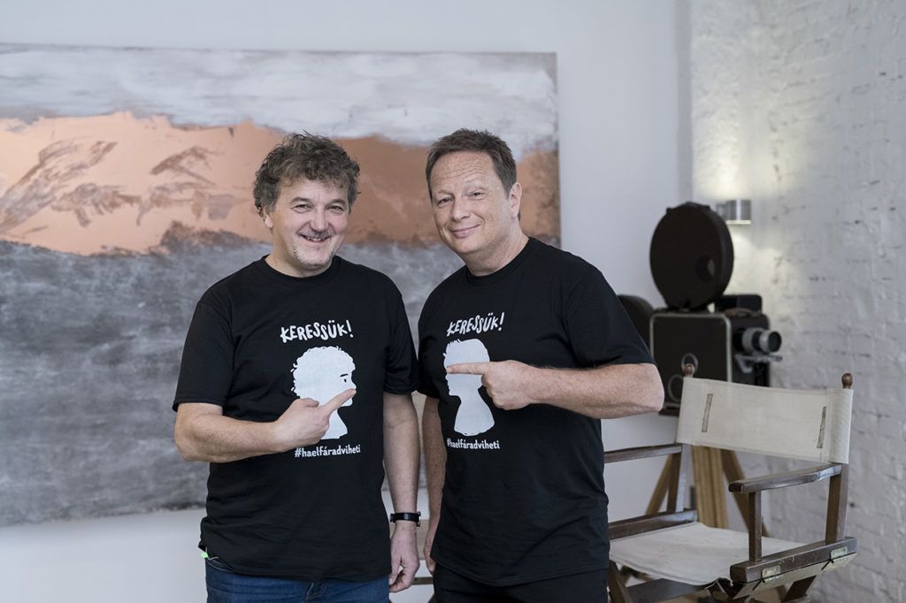Scherer Péter és Geszti Péter (Fotó: Glódi Balázs)