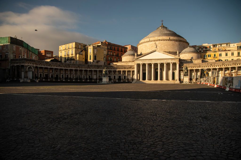 Nápoly a koronavírus idején