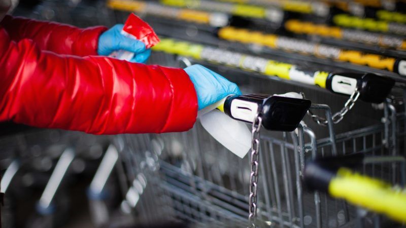 koronavírus bevásárlás