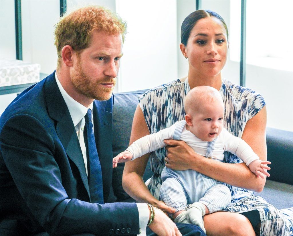 Harry herceg és Meghan Markle a kisfiukkal, Archie-val (Fotó: BACKGRID / Backgrid USA / Profimedia)