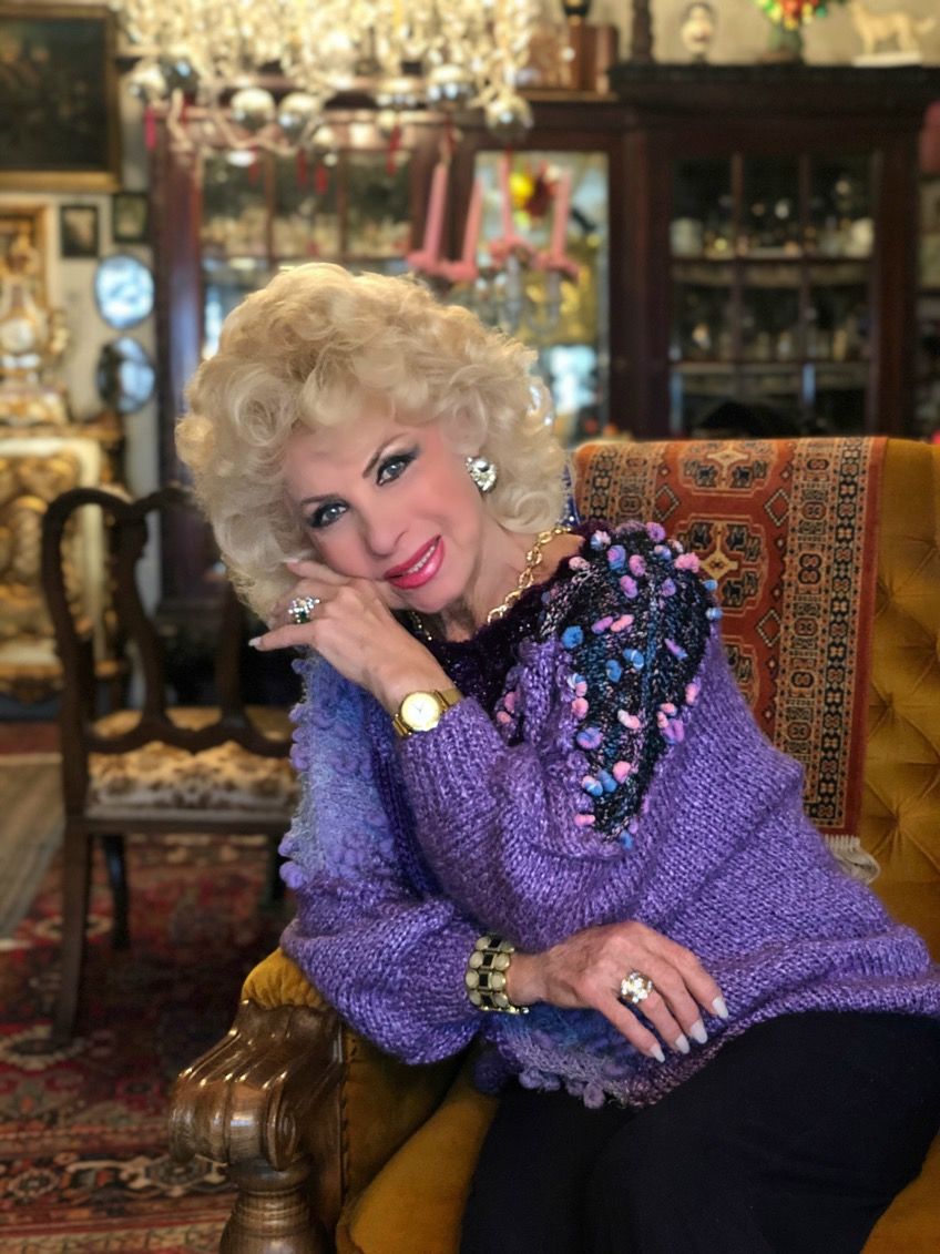 Medveczky Ilona nemrég volt 79 éves (fotó: Medveczky Ilona)