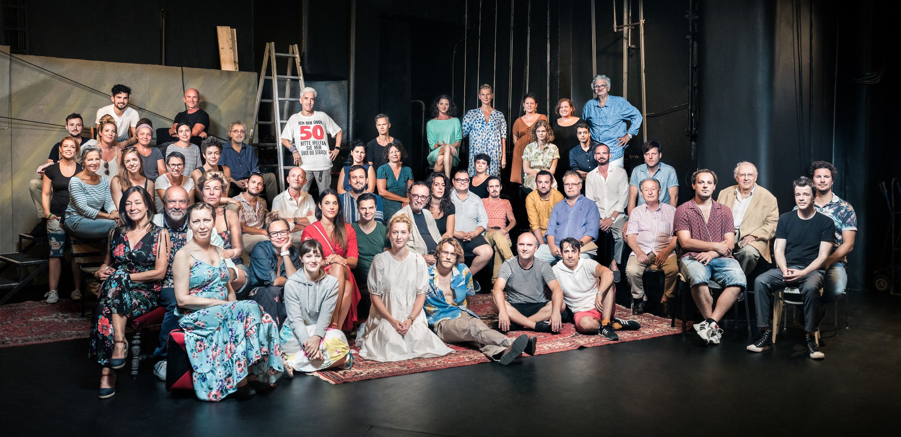 A Katona József Színház társulata (Fotó: Daniel Dömölky Photography / Katona József Színház Facebook)