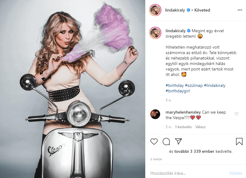 Király Linda leszámolt a kapcsolatfüggőséggel