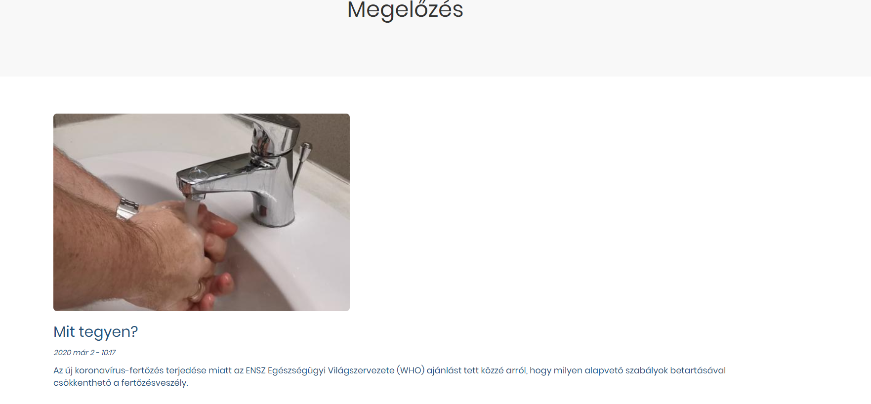 Elindult a kormány koronavírusról szóló oldala is