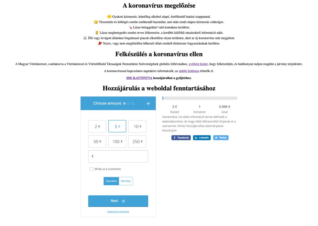 A Vöröskereszt gyűjtéséről szóló linkek tényleg a szervezet oldalára visznek, de alatta teljesen másra kérnek pénzt a megtévesztő weboldalon