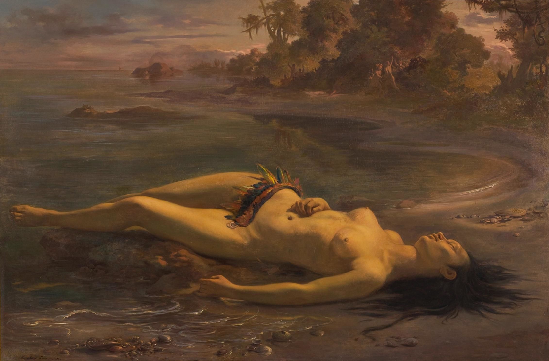 Victor Meirelles: Moema (forrás: Wikipedia)