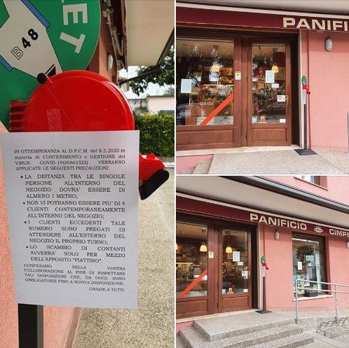 Aki be akar jutni a pékségbe, annak az utcán kell sorszámot húznia és várakoznia - Fotó: Federica