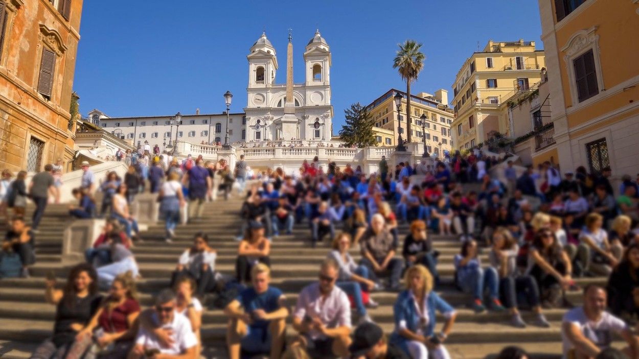 Róma Spanyol lépcső