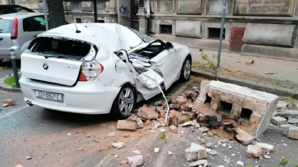 zágráb földrengés járvány