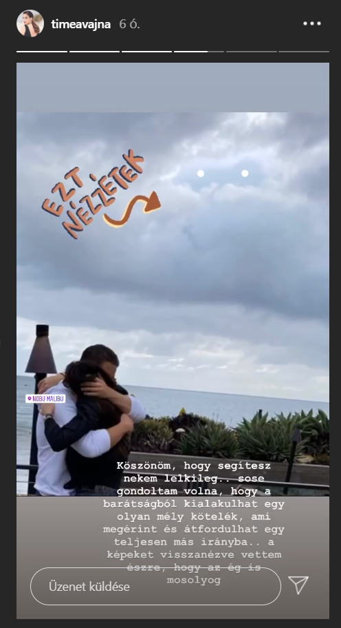 Vajna Tímea újra szerelmes