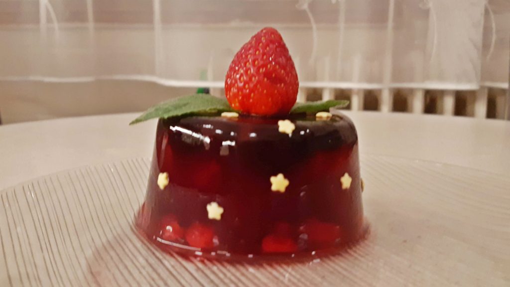 Zselé gyümölcsökkel (Fotó: Belső Ákos)