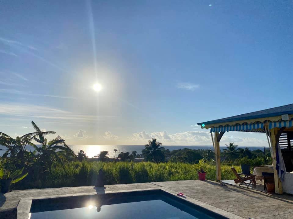 Látkép a Karib-tengerre (Fotó: Facebook - Sandra Vellayandom)