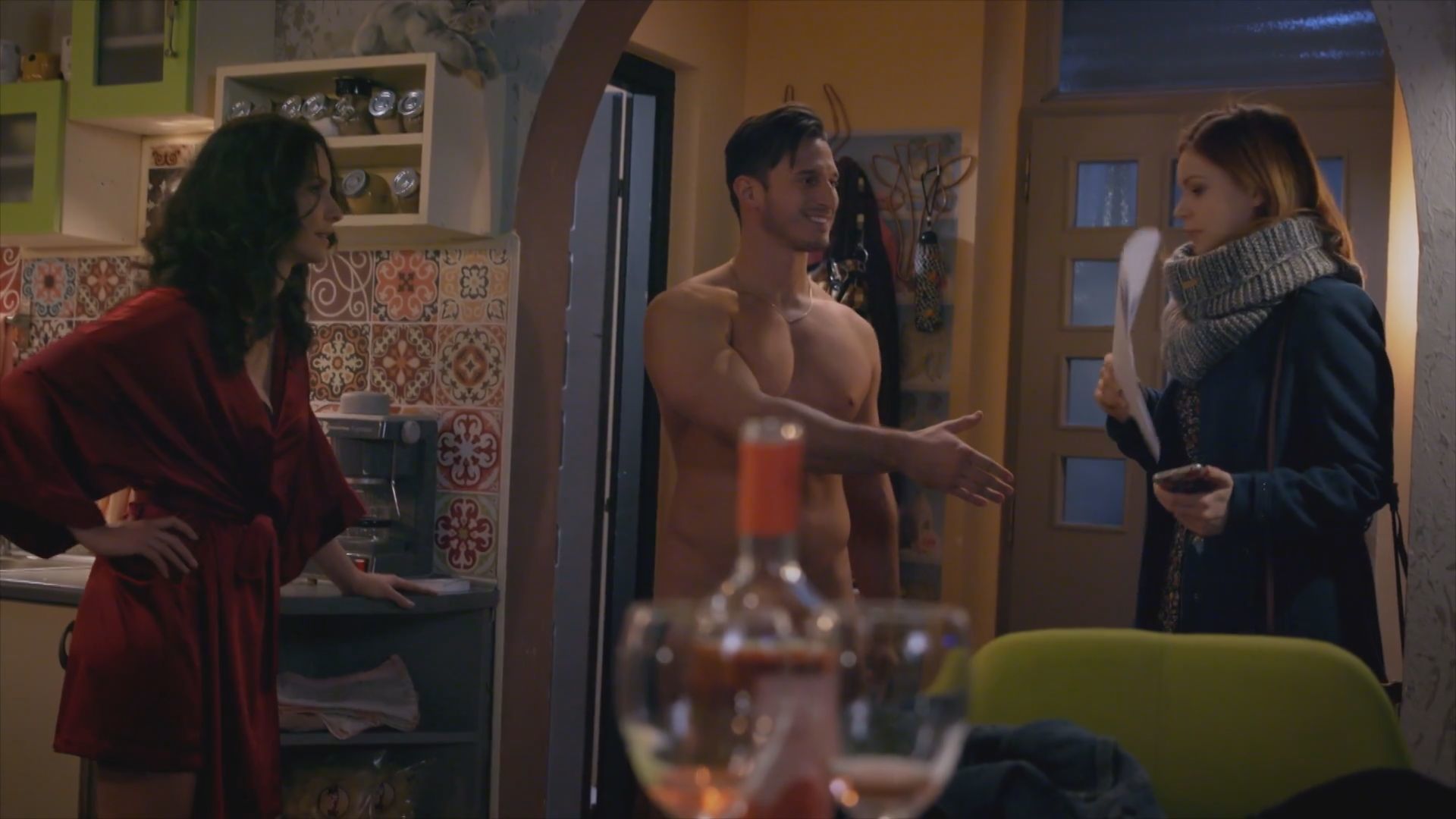 Erik egy meztelen jelenetet is bevállalt (Fotó: BK)