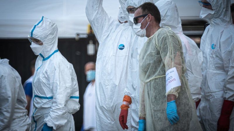 franciaország koronavírus kórház