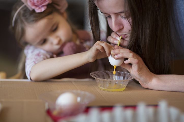 Egyszerű és szupergyors tojáskifújási technika.