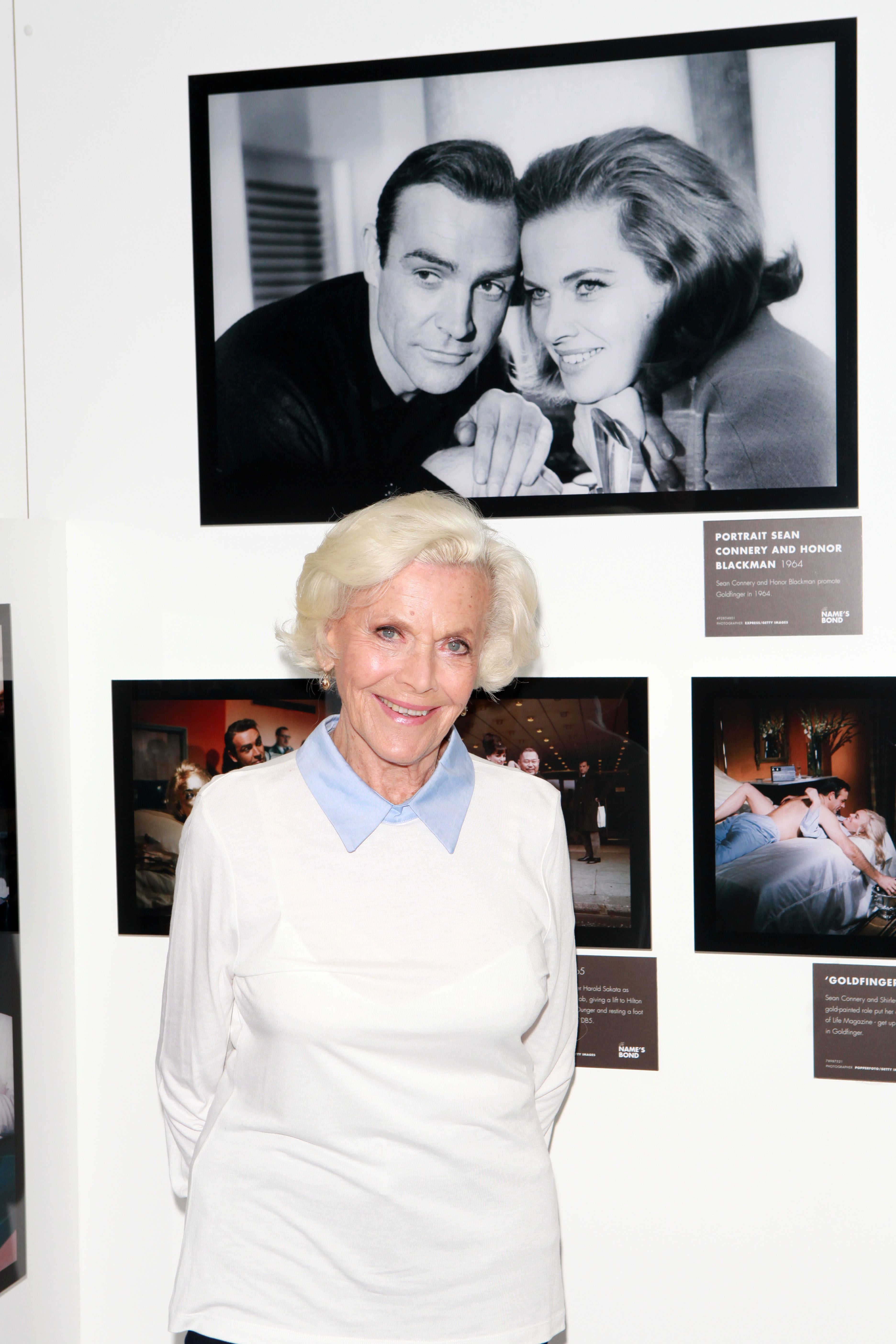 Honor Blackman (Fotó: Gettyimages)