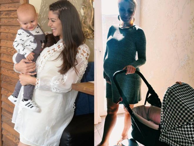 Tatár Csilla és Kulcsár Edina is áprilisban szült