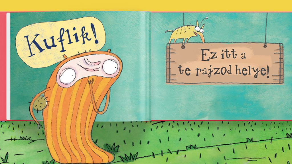 A kufli-rajzokat április 12-ig várja a kiadó (Forrás: Pagony.hu)