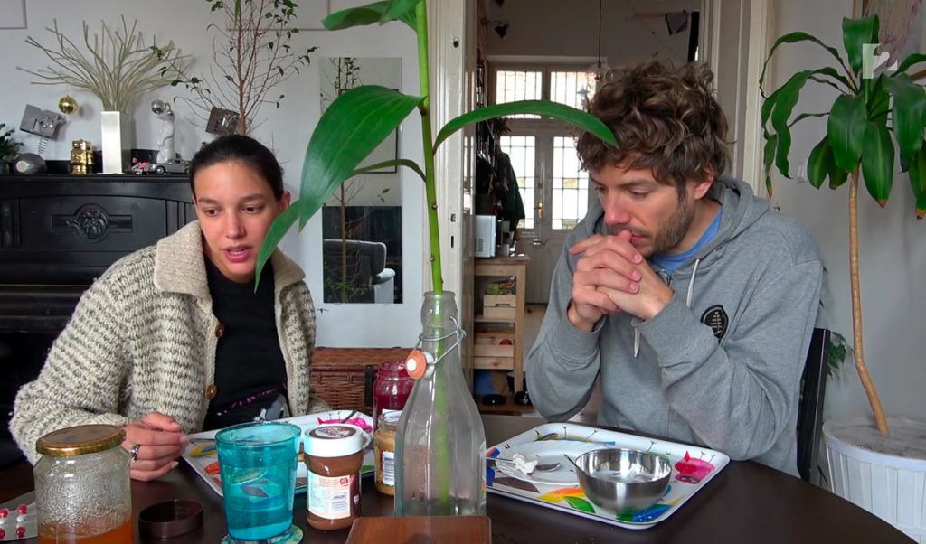 Linczényi Márkó és párja Kata