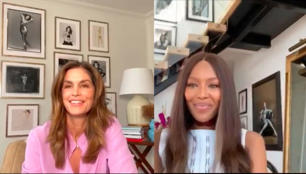 Cindy Crawford és Naomi Campbell 34 éve barátok, most erről is beszélgettek
