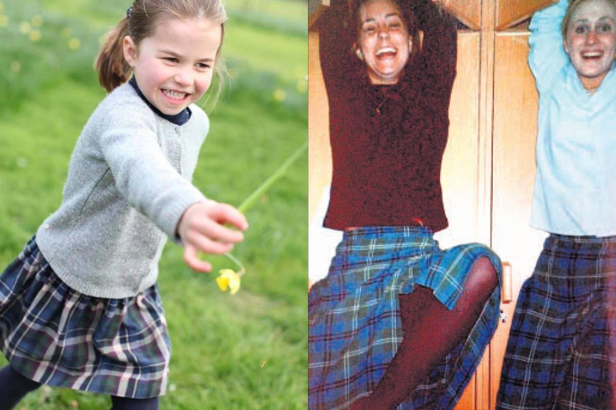 Anyja lánya! Sarolta nagyon hasonlít Vilmos hercegre, de öltözködésében tiszta anyja!