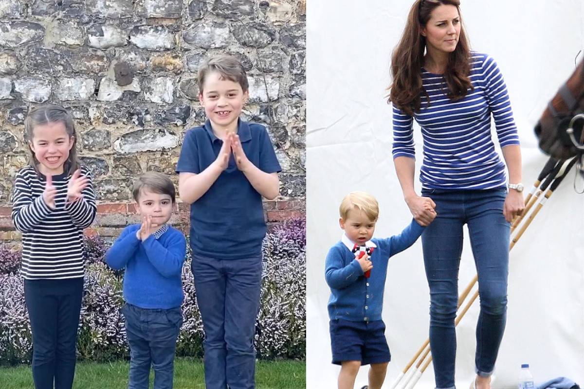 Csíkos pólóban többször láthattuk már Katalin hercegnét.