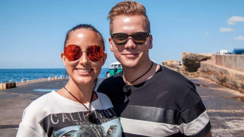 Palácsik Lilla és férje Visváder Tamás