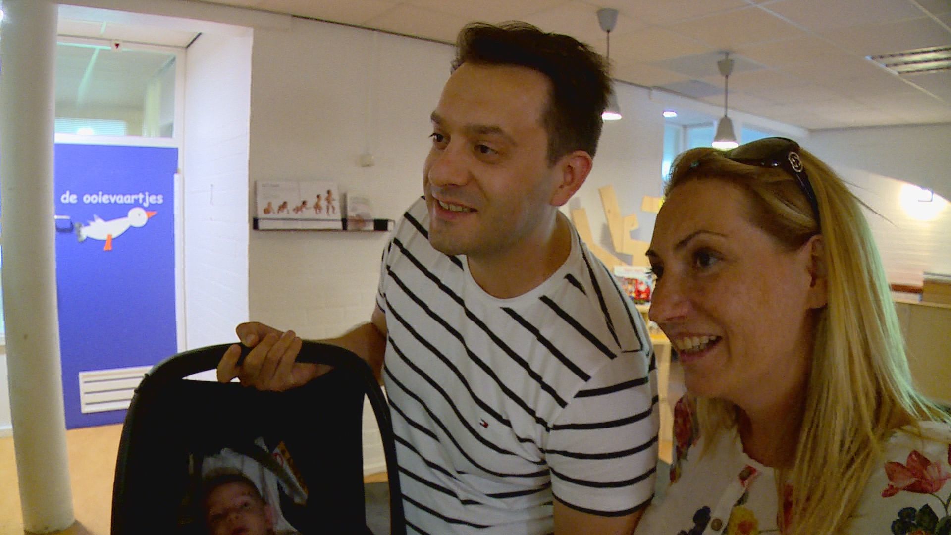 Valkó Eszter és kisfia, Simon