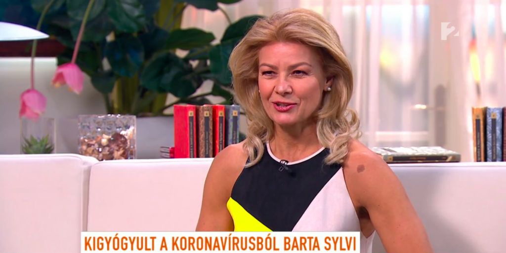 Barta Sylvia visszatér dolgozni, kigyógyult a koronavírusból