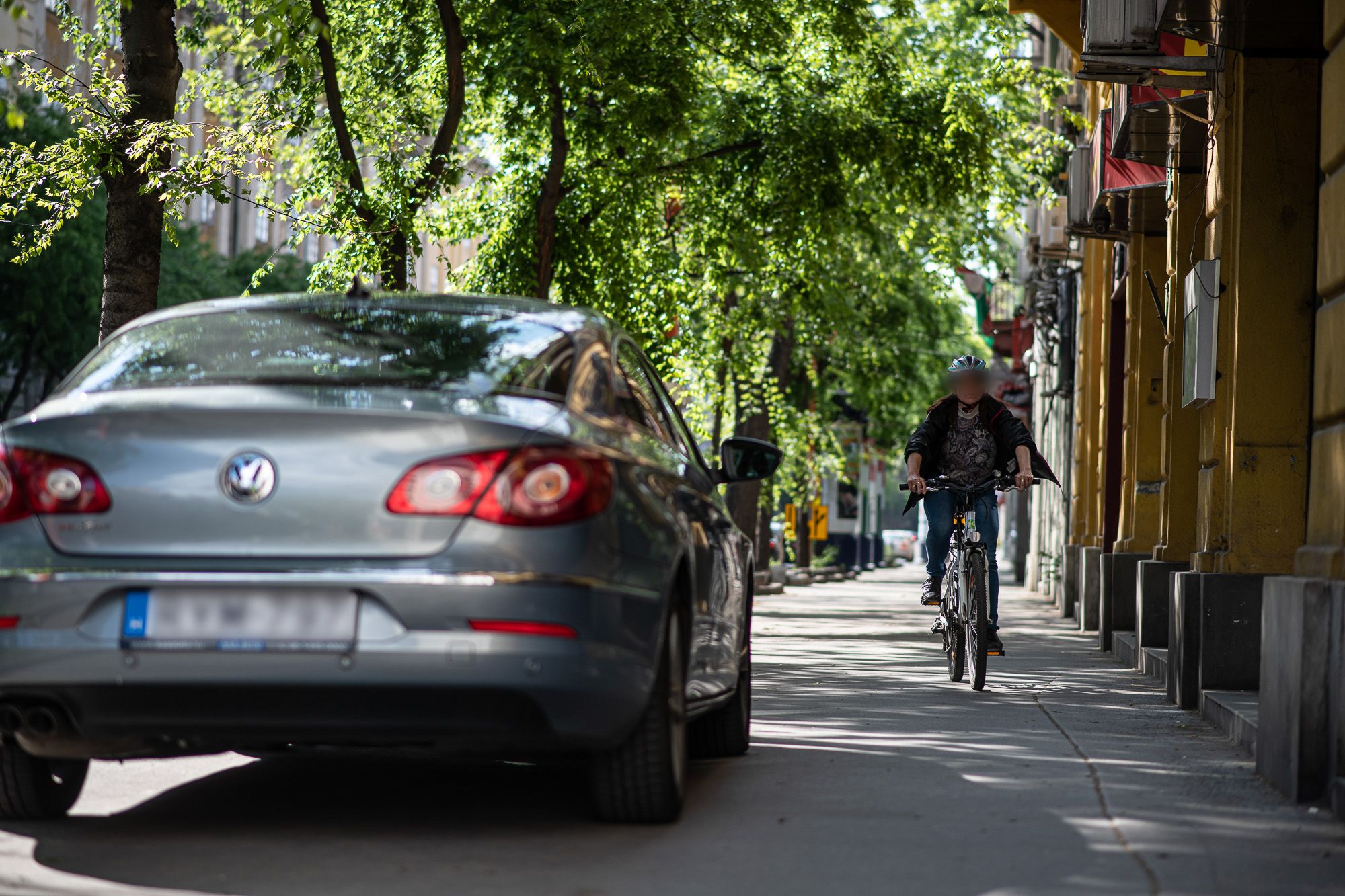 Az új bicikliutak nem mindenhol biztonságosak Budapestgen