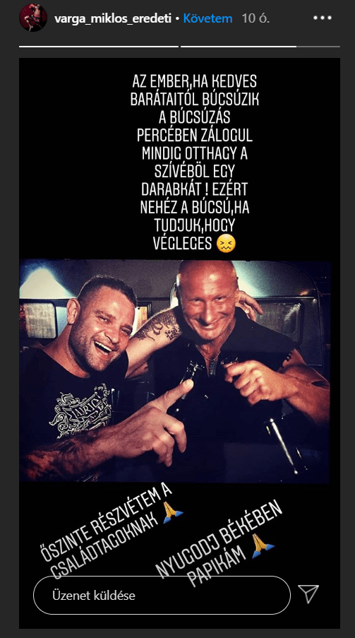 ÉNB Joe búcsúzik Czibók Lászlótól