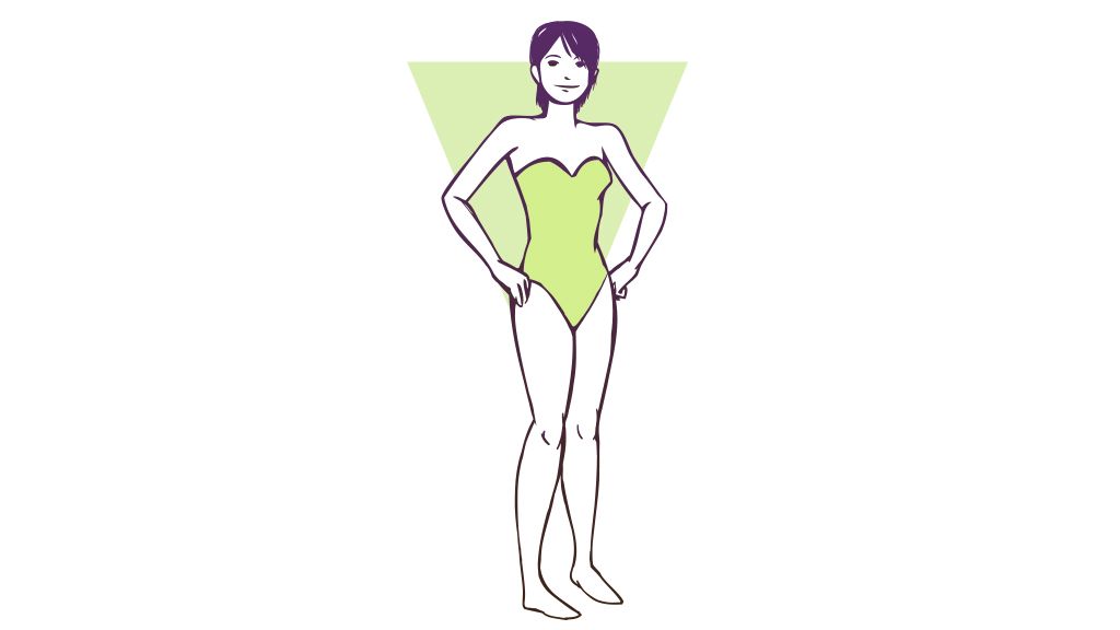 fordított háromszög testalkat