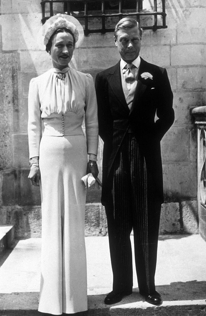 Wallis Simpson és III. Eduárd esküvője 1937-ben (Fotó: Keystone/Getty Images)